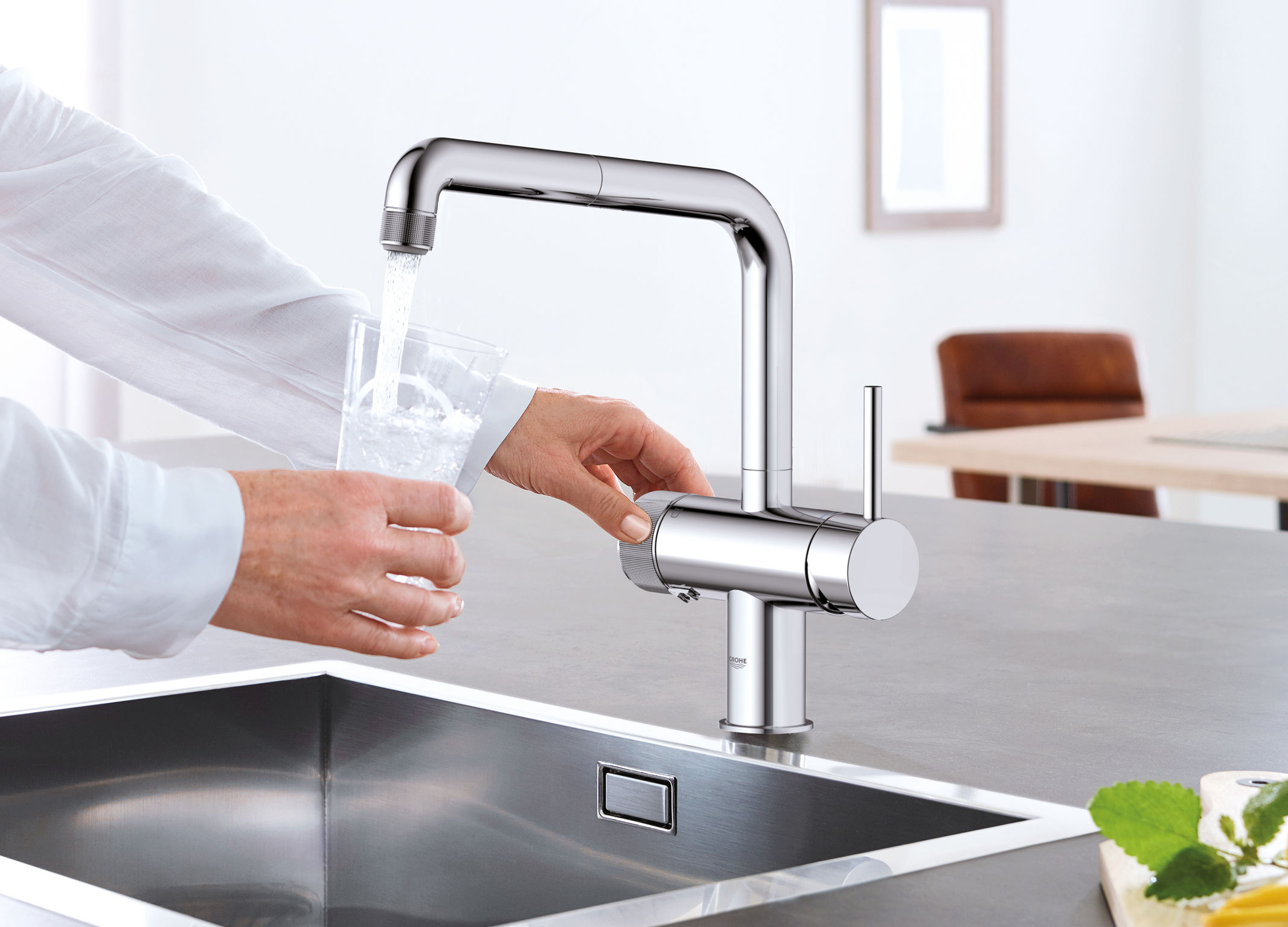 Minta Water Filter Integrated Kitchen Faucet