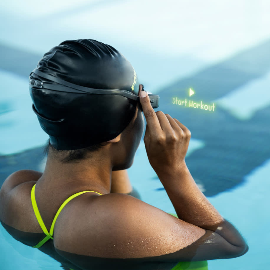iF Design Trend Report 2023_FORM Smart swim goggles und App
